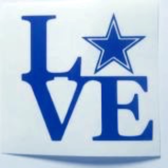 dallas cowboys oracal 651 color